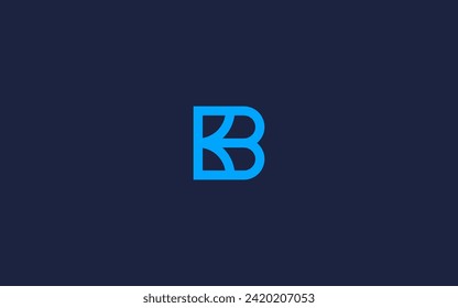 letter kb or bk logo icon design vector design template inspiration