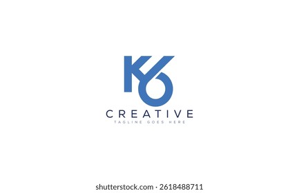 Letter KB logo design template vector illustration