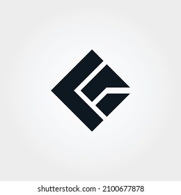 Letter KC vector design illustrations