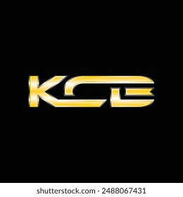 Letter KCB Brand Text Geometric Modern Business Creative Logo