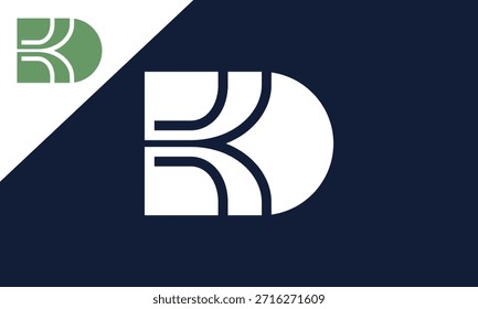 Letter KD or K logo