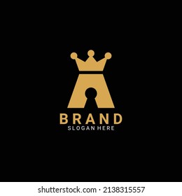 Design-Vorlage für ein King-Logo