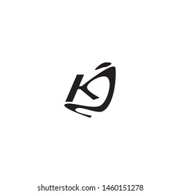 Letter KJ New Logo Vector