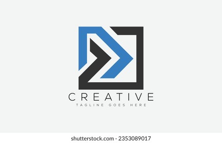 Ilustración vectorial de la plantilla de diseño del logotipo KK de la letra.