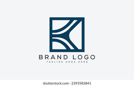 letter KK logo design vector template design for brand.