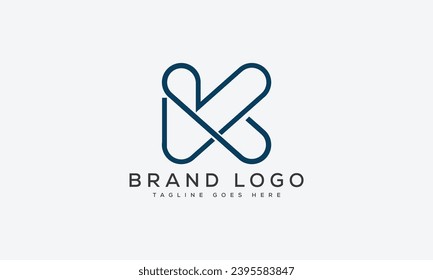 letter KK logo design vector template design for brand.
