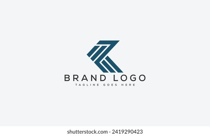 diseño de plantillas vectoriales del logotipo KK de letra para marca.
