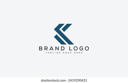 letter KK logo design vector template design for brand.