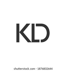 Letter Kld Logo Design Vector Stock Vector (Royalty Free) 1876832644 ...
