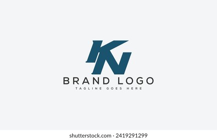 letter KM logo design vector template design for brand.