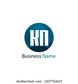 Letter KN Logo Template