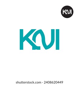 Letter KNI Monogram Logo Design
