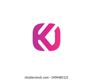 plantilla de vector de diseño de logotipo de letter ko y ok