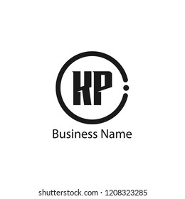 Letter KP Logo Design