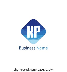 Letter KP Logo Design