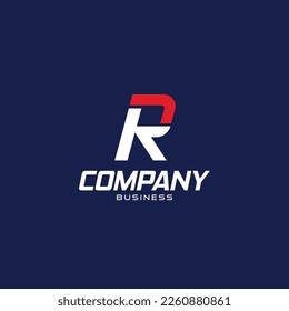 Letter KR, RK logo modern clean logo design