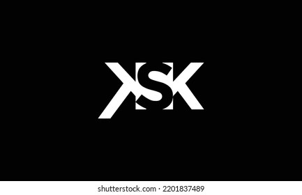 Letter KSK Logo, Creative ksk Logo Icon Design 