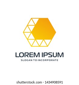 Letter L abstract Logo Template.construction concept. digital technology logo -vector