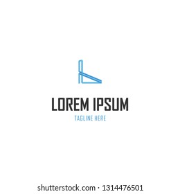 Letter L Abstract Modern Creative Minimalist Business Monogram Logo