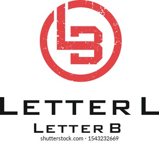 Letter L + B logo