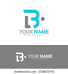 Letter L B Logo Design Vektor, Creative L B Logo Konzepte Template Illustration.