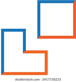 Letter L Box Logo Template Design Vector, Emblem, Concept Design, Creative Symbol, Icon