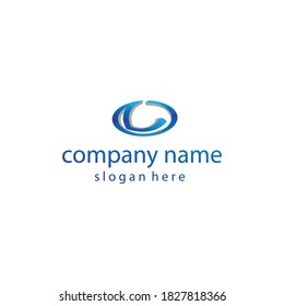 letter l creative logo template for sale. vector illustration circle design