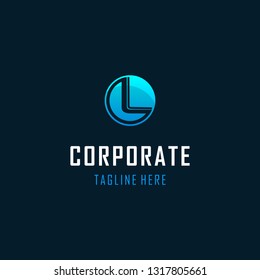 Letter L Creative Vector Logo Design