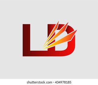 Letter L and D logo
