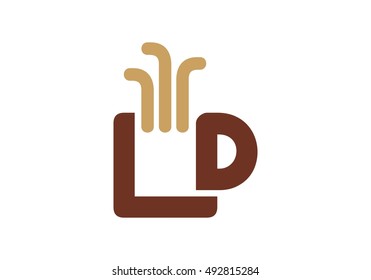 letter l and d logo