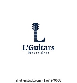 Leter B Guitars Logo Vector Stock Vector (Royalty Free) 1564960450