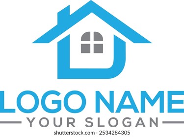  Letra L Casa Design de logotipo. Conceito de logotipo imobiliário. Ilustração de vetor