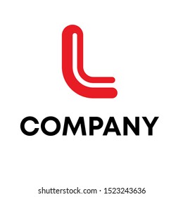 letter L initial logo design vector template