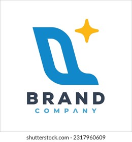 letter l initial logo design minimalist