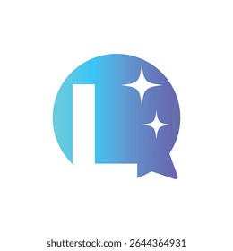 Letter L logo, L logo, AI logo set, modern and minimal design, tech-inspired, colorful icons and symbols, suitable for artificial intelligence, innovation, branding, startups, and digital identity.