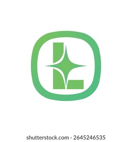 Letter L logo, L logo, AI logo set, modern and minimal design, tech-inspired, colorful icons and symbols, suitable for artificial intelligence, innovation, branding, startups, and digital identity.