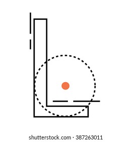 Letter L logo. Alphabet logotype vector design.