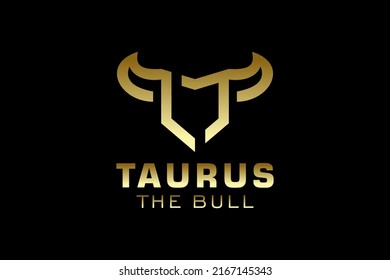 Letter L logo, Bull logo,head bull logo, monogram Logo Design Template