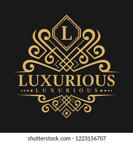 Letter L Logo - Classic Luxurious Style Logo Template