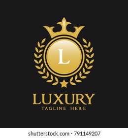 Letter L Logo - Classic Luxurious Style Logo Template