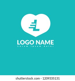 letter L logo concept