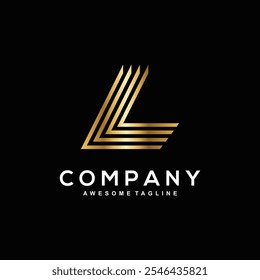 Letter L logo design for business