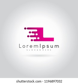 Letter L Logo Design Vector Template