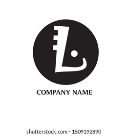 letter L logo design vector icon template