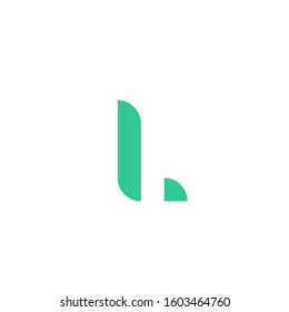 letter L logo design vector template sign icon