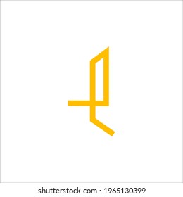 letter L logo design vector sign