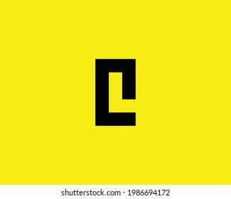 Plantilla vectorial de diseño de logotipo L de carta