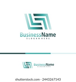 Letter L logo design vector. Creative Initial L logo concepts template