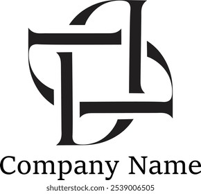 Letter L logo design Vector