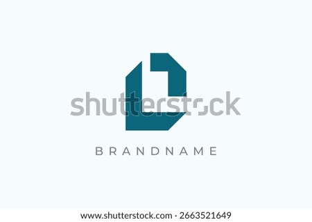 Letter L logo design vector template.